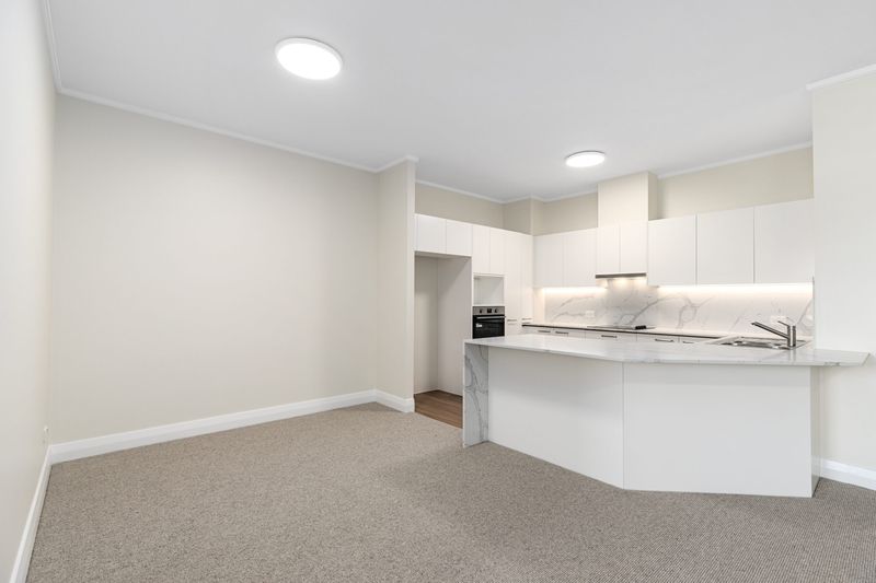 Kitchen and dining, before styling