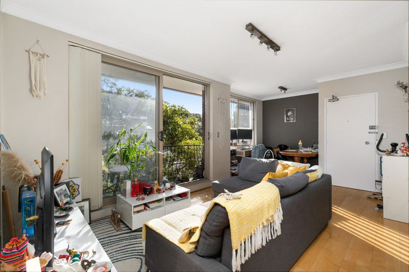 Lived in living room, before styling