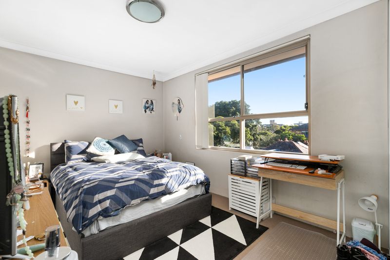 Lived in bedroom, before styling